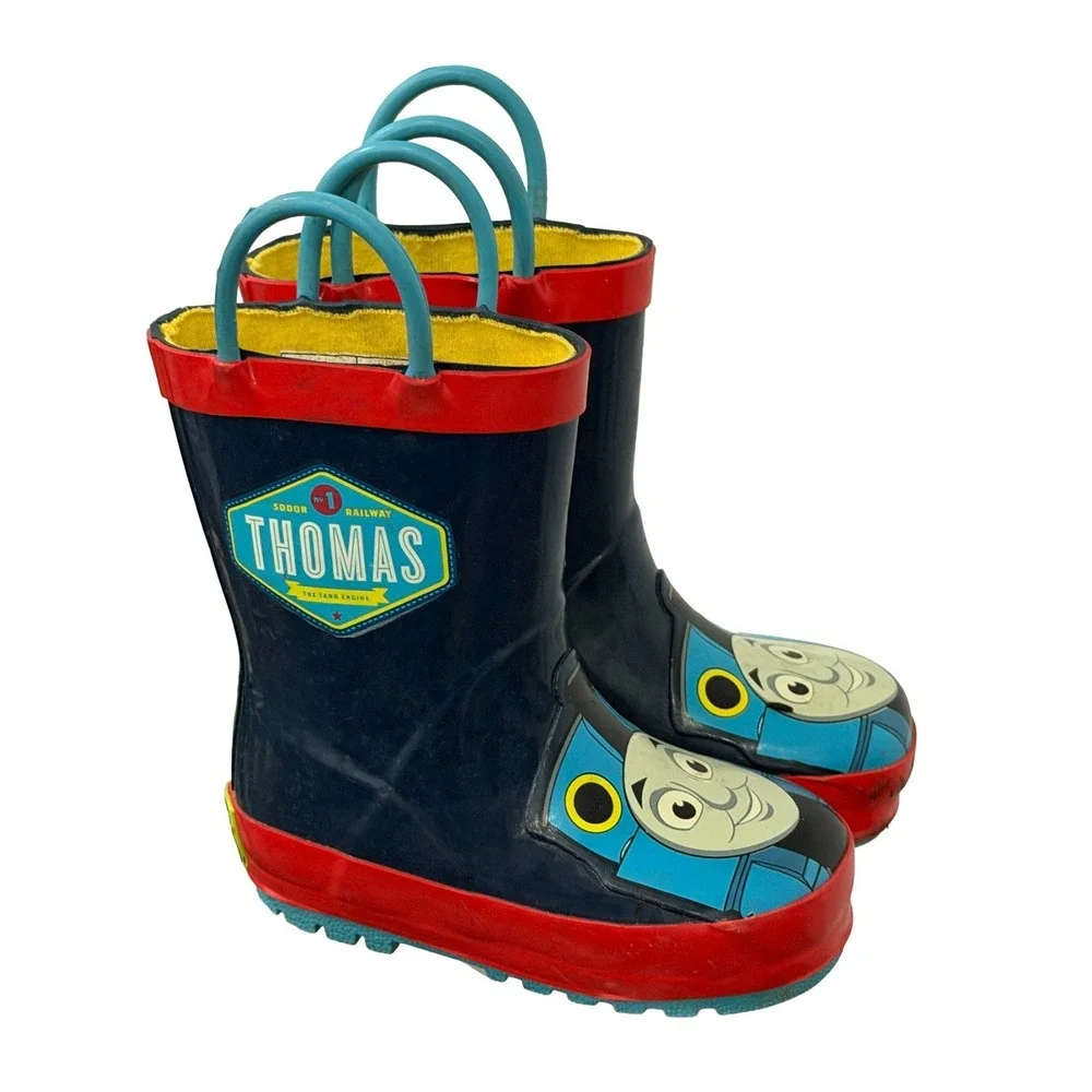 Thomas The Tank Engine & Friends Western Chief Kids Size 6 Rain Boots
